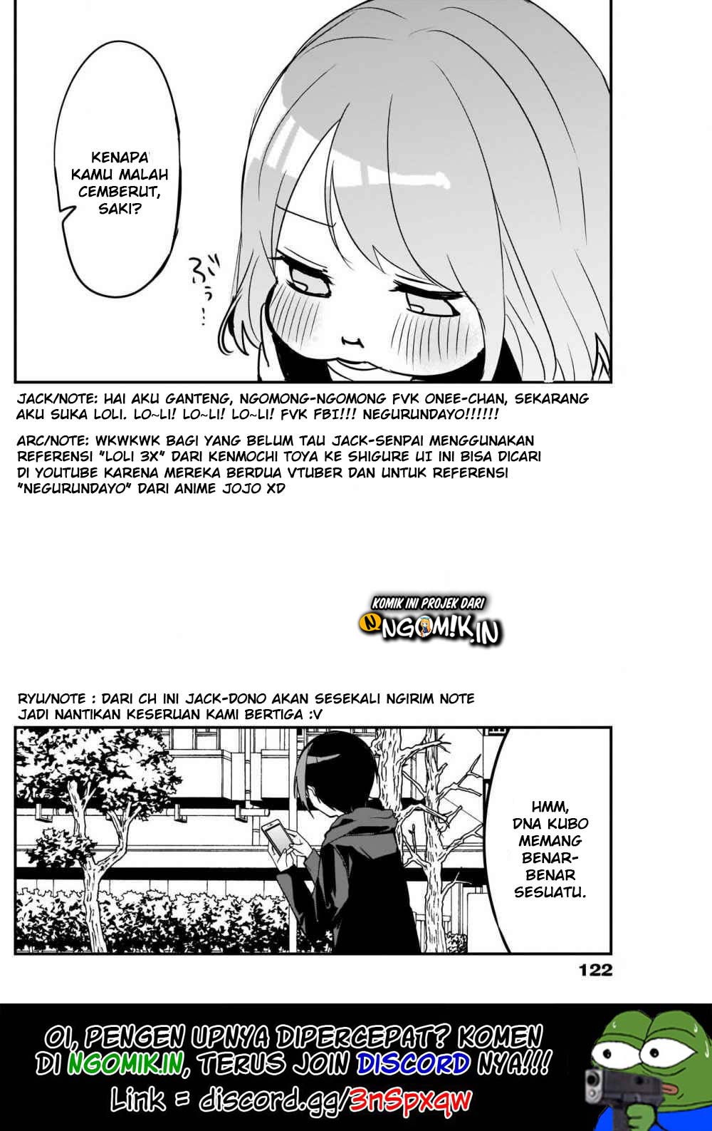 Kubo-san wa Boku (Mobu) wo Yurusanai Chapter 19 Gambar 13